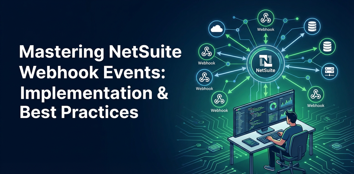 Mastering NetSuite Webhook Events: Implementation & Best Practices