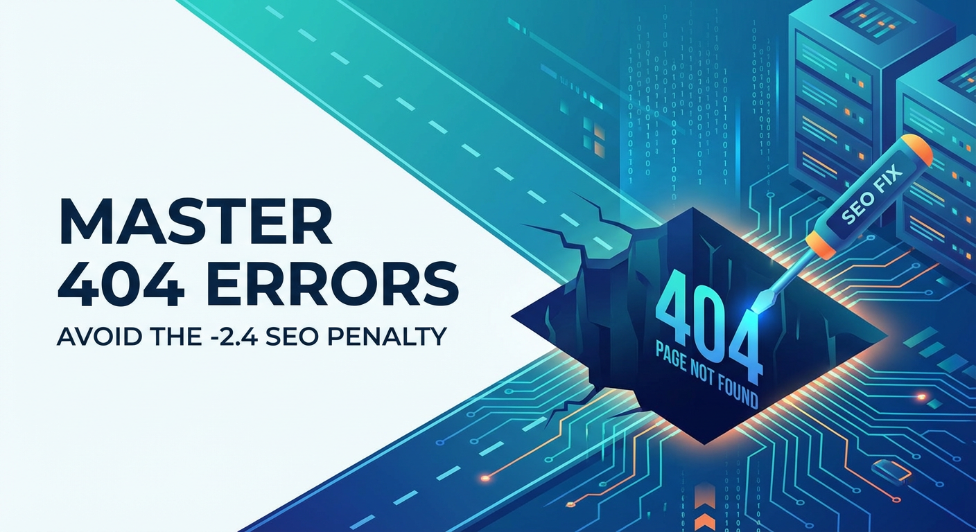 Master 404 Errors: Avoid the -2.4 SEO Penalty