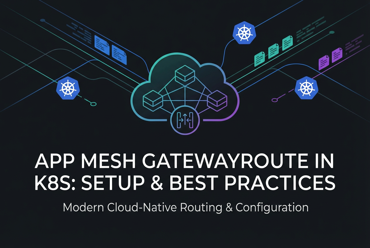 App Mesh GatewayRoute in K8s: Setup & Best Practices