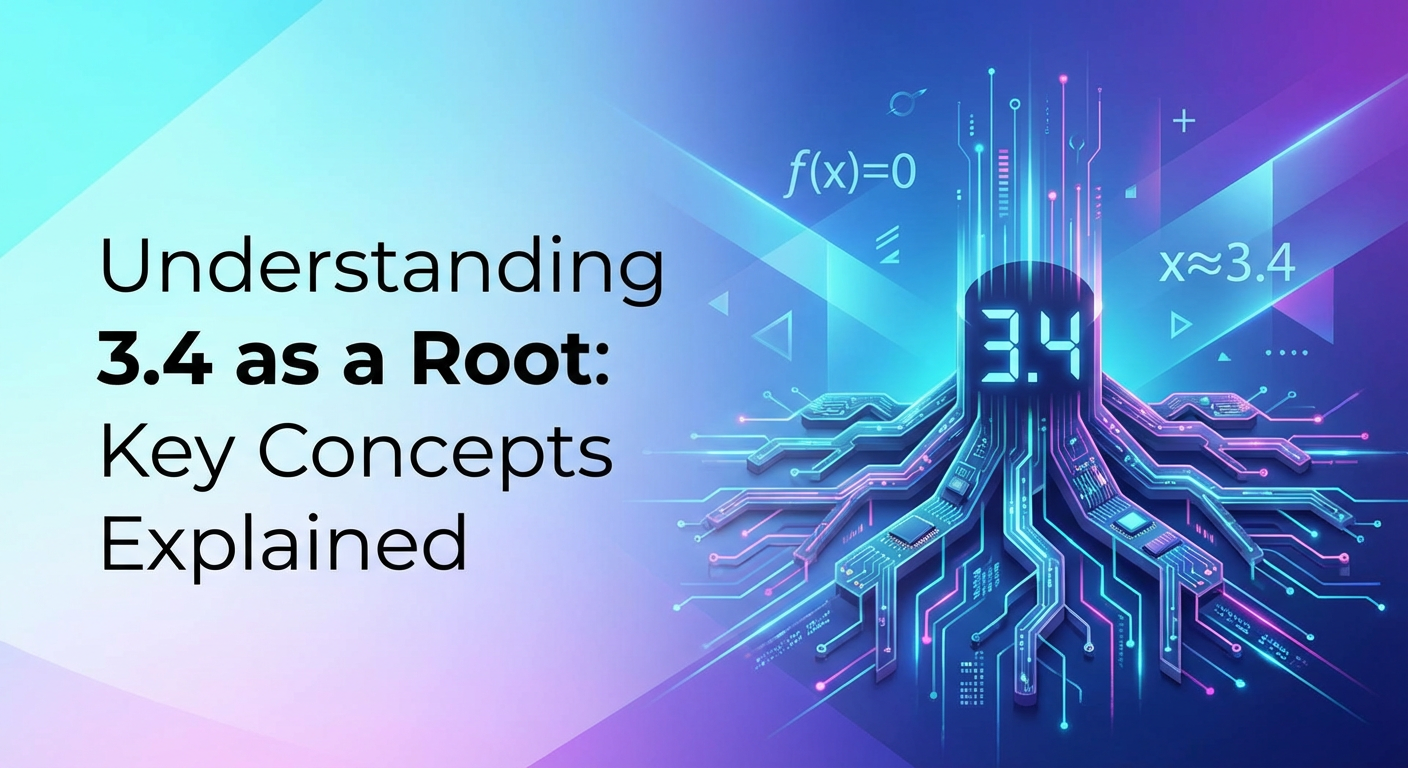 Understanding 3.4 as a Root: Key Concepts Explained