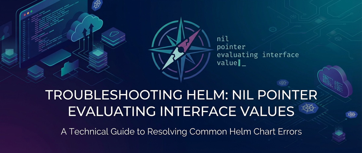Troubleshooting Helm Nil Pointer Evaluating Interface Values