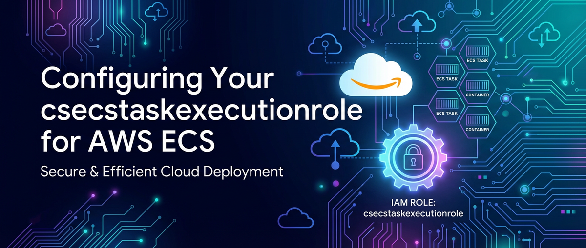 Configuring Your csecstaskexecutionrole for AWS ECS