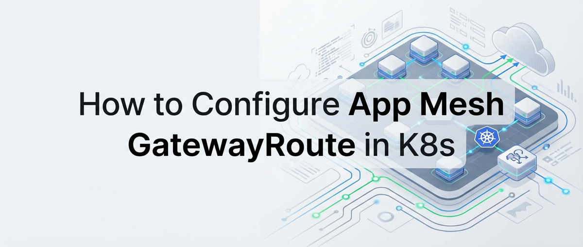 How to Configure App Mesh GatewayRoute in K8s