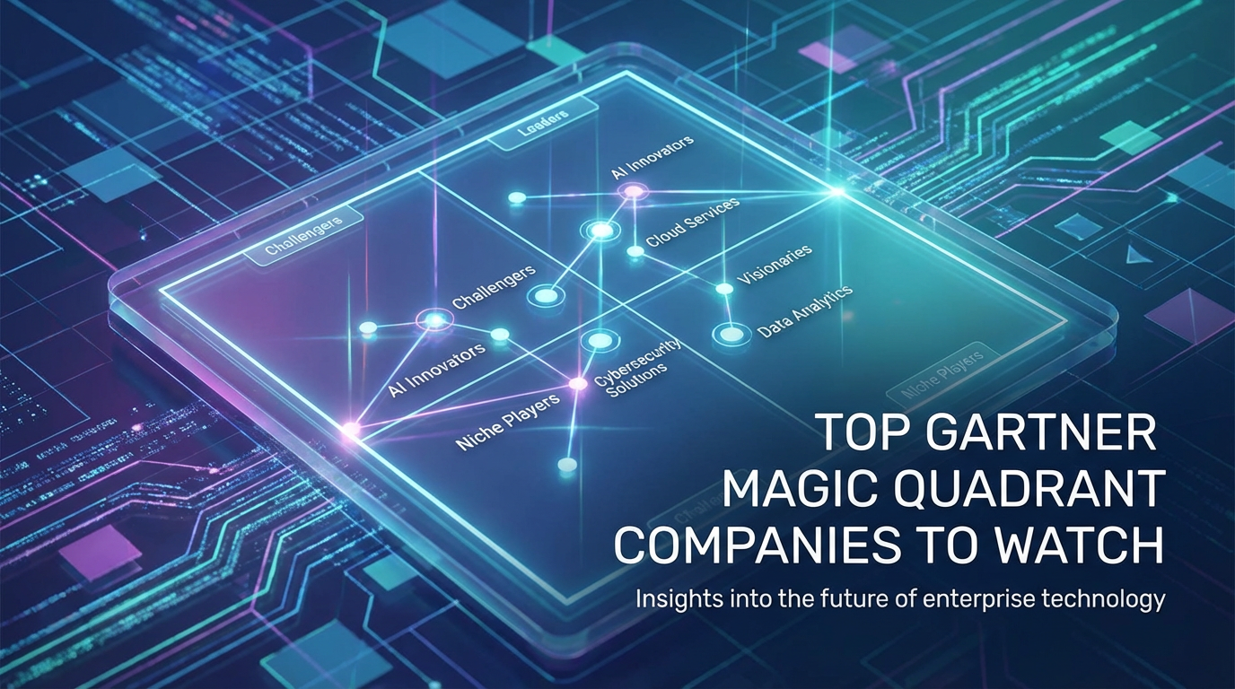 Top Gartner Magic Quadrant Companies to Watch