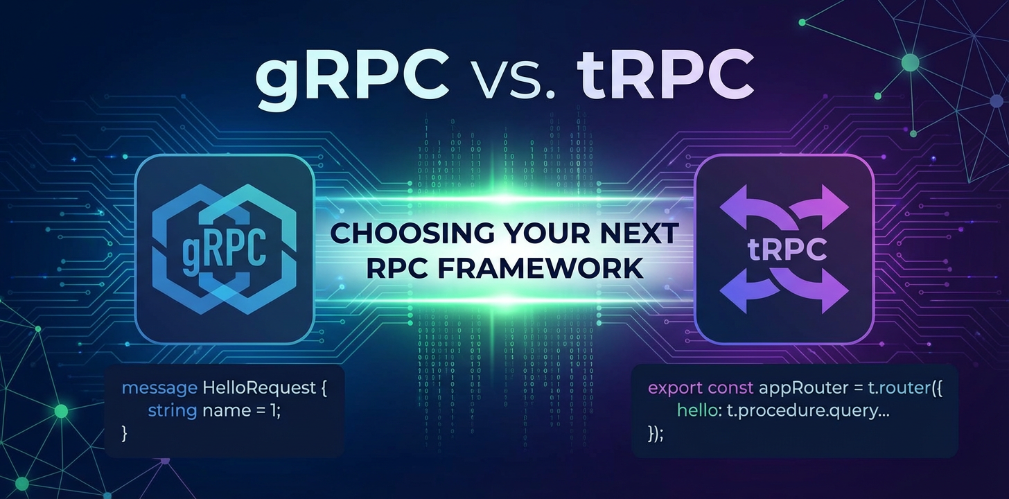 gRPC vs. tRPC: Choosing Your Next RPC Framework