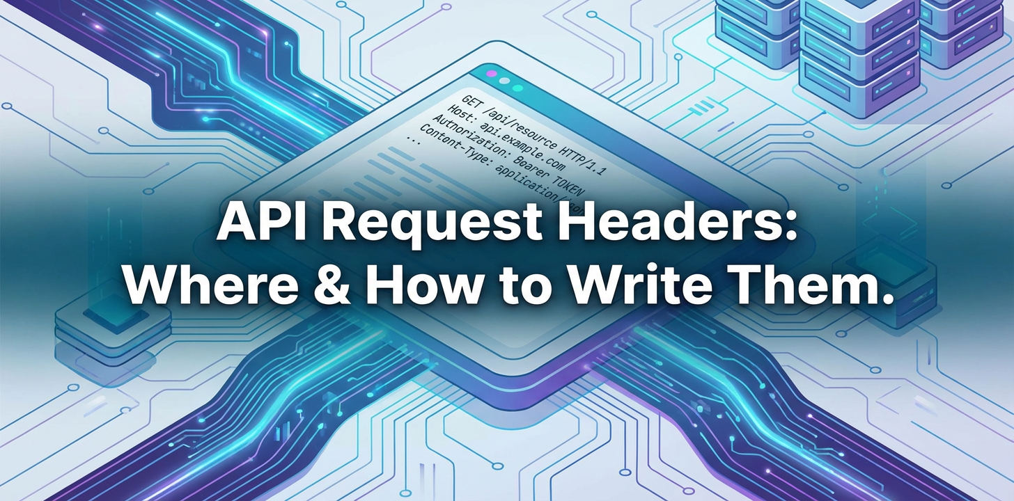 API Request Headers: Where & How to Write Them