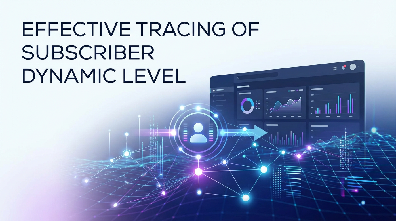 Effective Tracing of Subscriber Dynamic Level