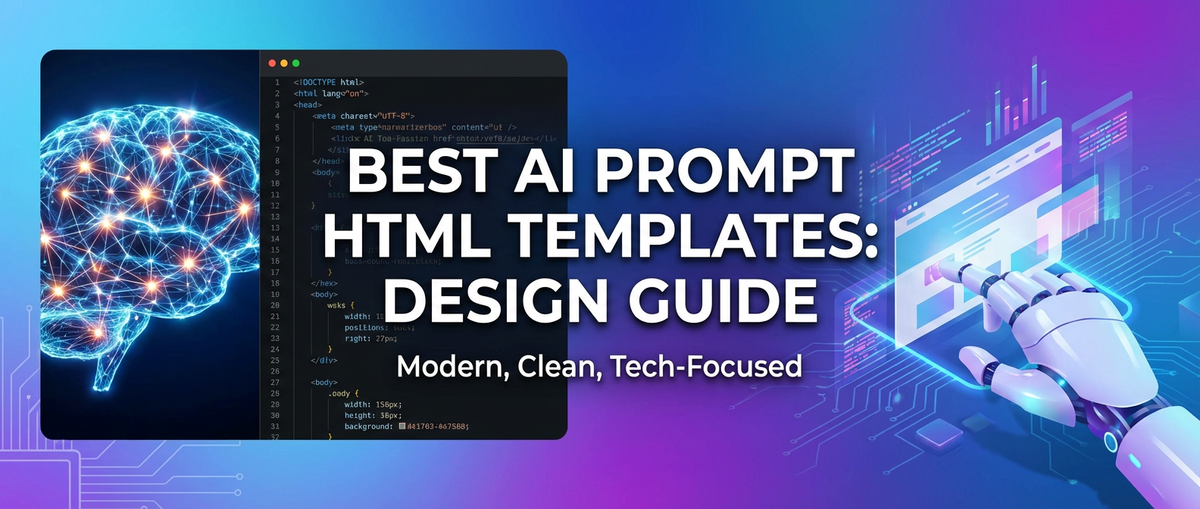 Best AI Prompt HTML Templates: Design Guide