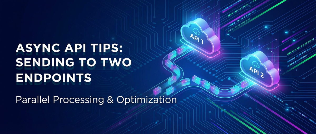 Asynchronously Send Information to Two APIs: Tips