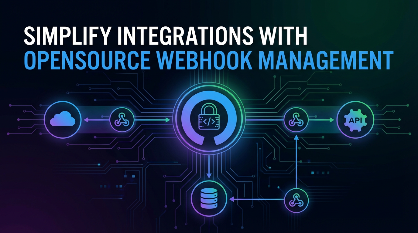 Simplify Integrations with Opensource Webhook Management