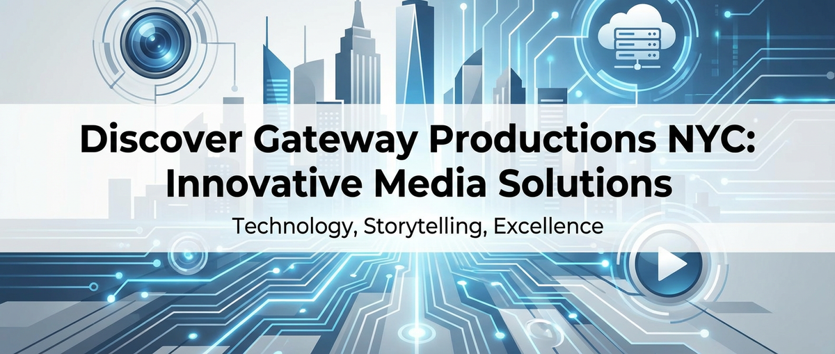 Discover Gateway Productions NYC: Innovative Media Solutions