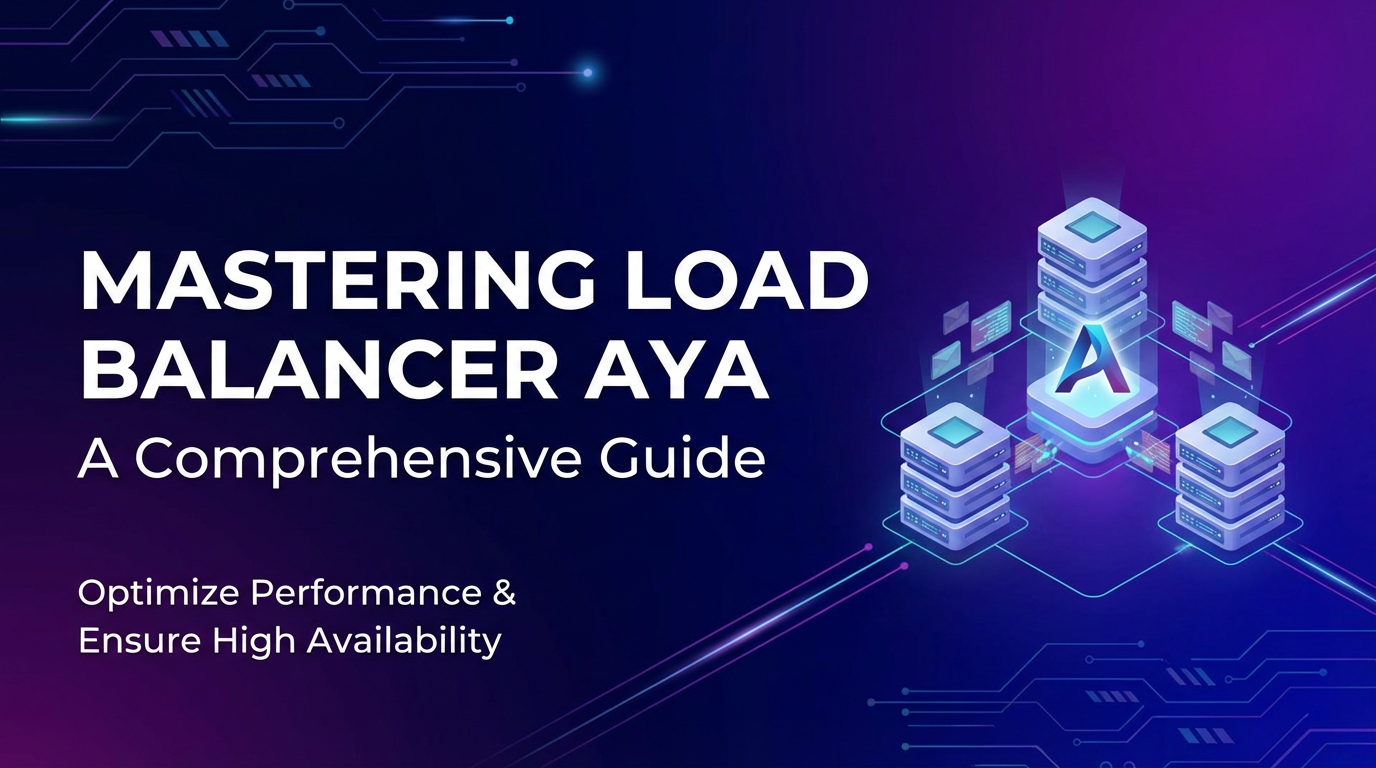 Mastering Load Balancer Aya: A Comprehensive Guide