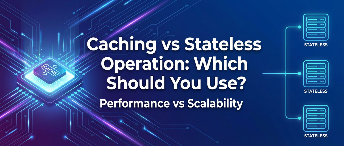 Caching vs Stateless Operation: Which Should You Use?