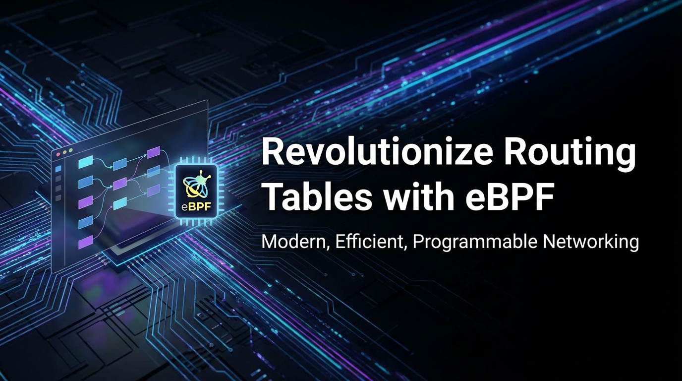 Revolutionize Routing Tables with eBPF