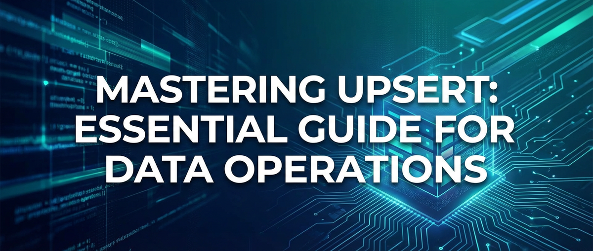 Mastering Upsert: Essential Guide for Data Operations