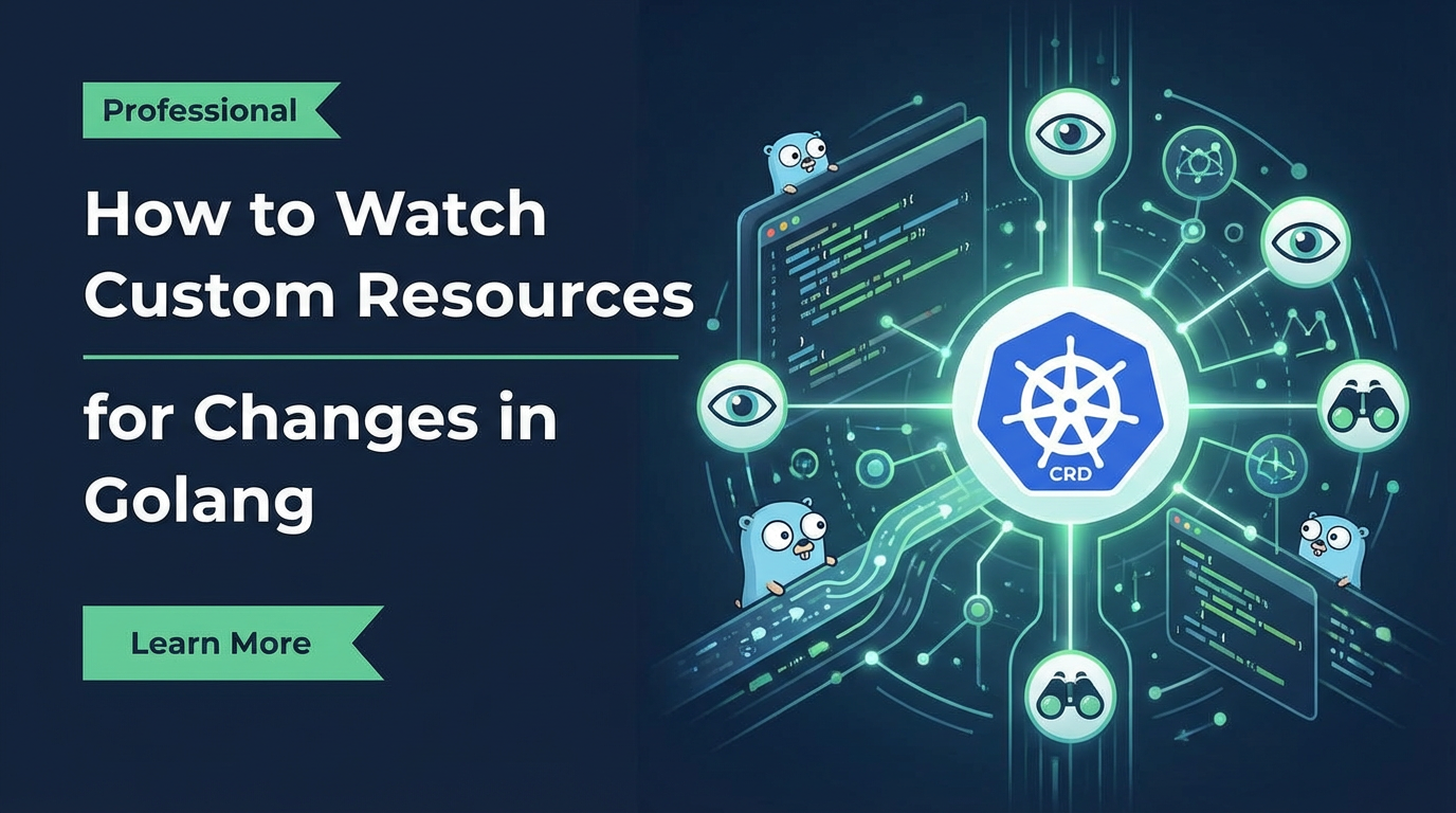 How to Watch Custom Resources for Changes in Golang
