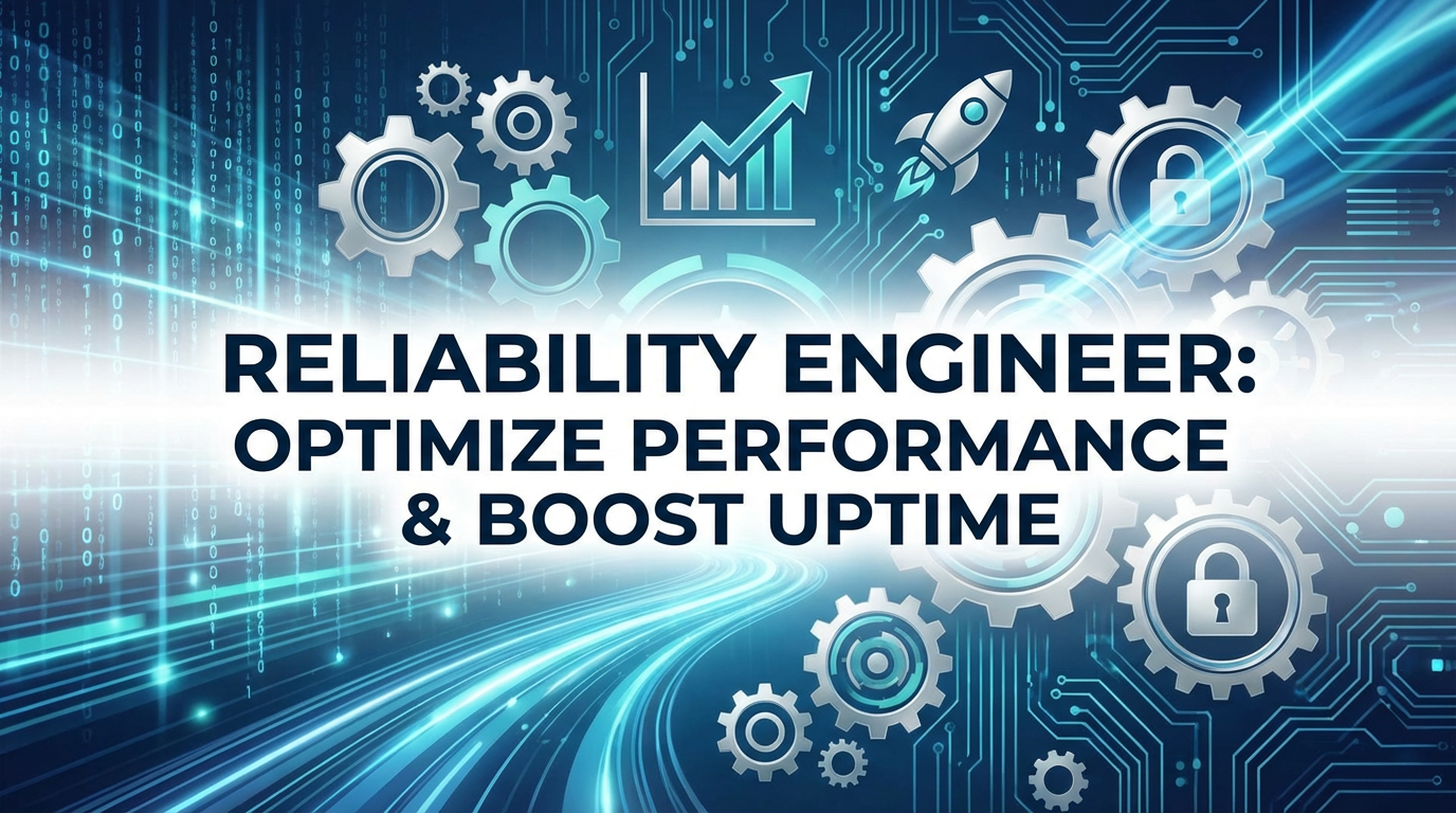 Reliability Engineer: Optimize Performance & Boost Uptime