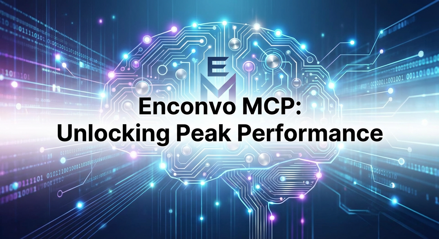 Enconvo MCP: Unlocking Peak Performance