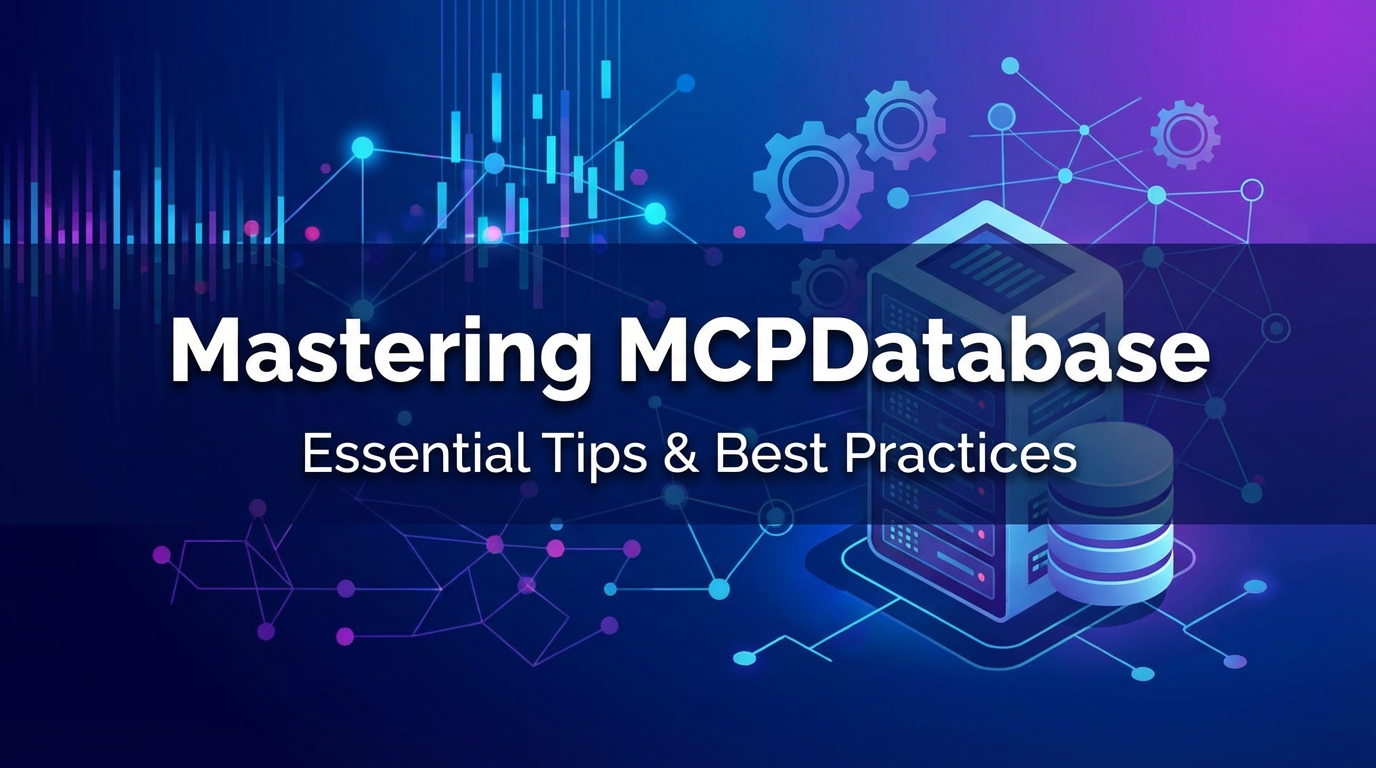 Mastering MCPDatabase: Essential Tips & Best Practices