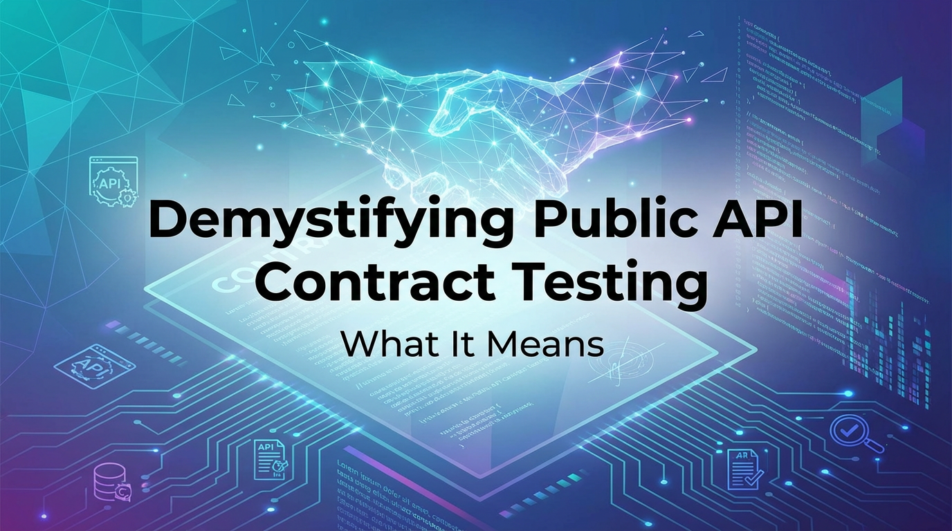 Demystifying Public API Contract Testing: What It Means