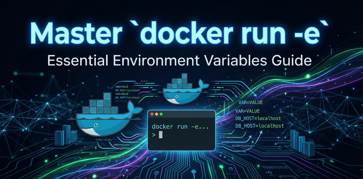 Master `docker run -e`: Essential Environment Variables Guide