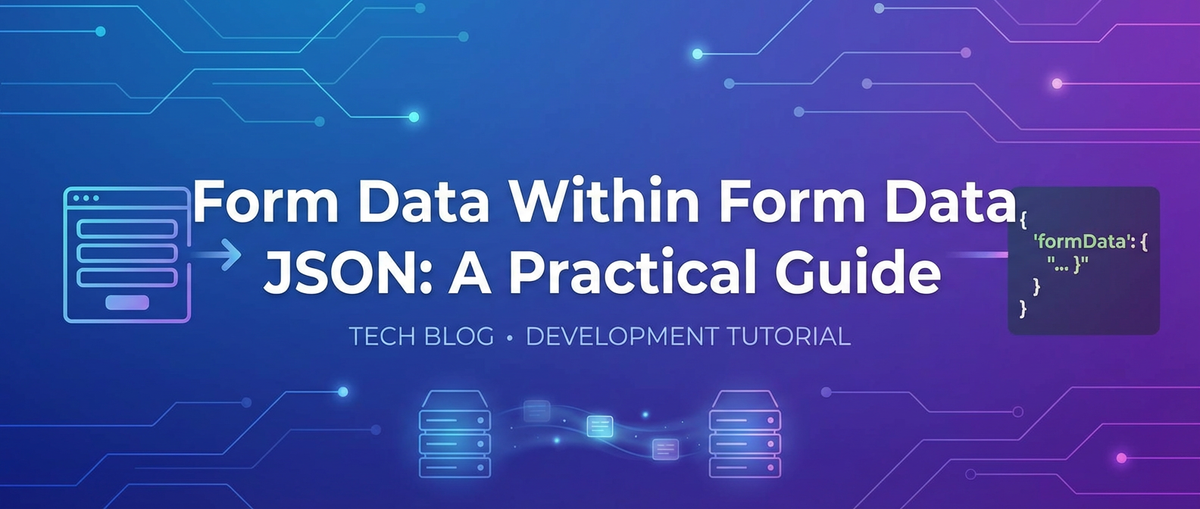 form data within form data json: A Practical Guide