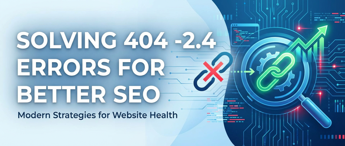 Solving 404 -2.4 Errors for Better SEO