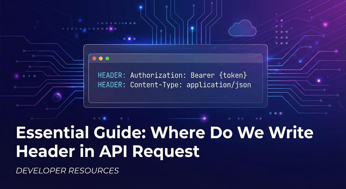 Essential Guide: Where Do We Write Header in API Request