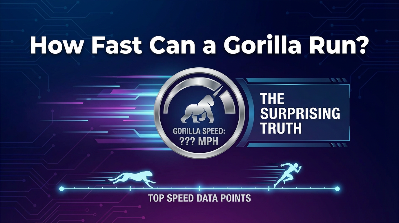 How Fast Can a Gorilla Run? The Surprising Truth