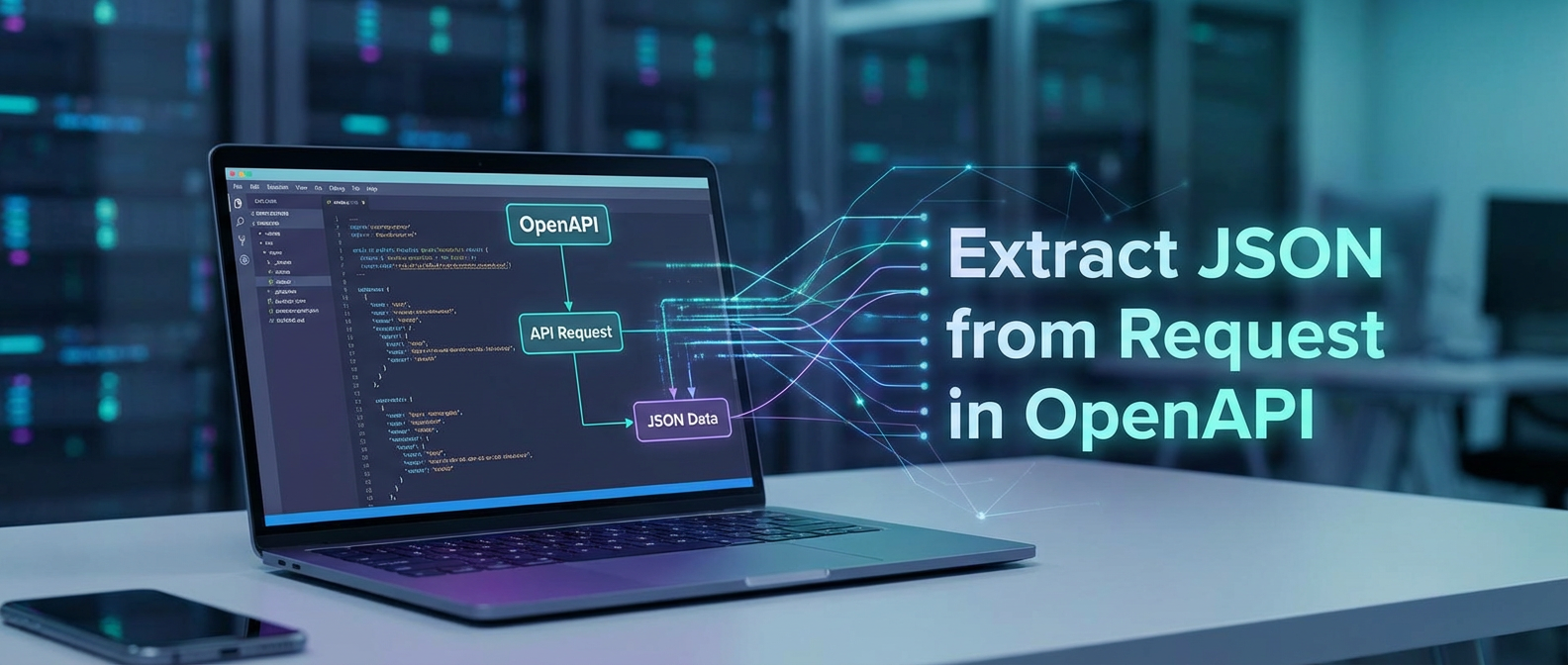 Extract JSON from Request in OpenAPI