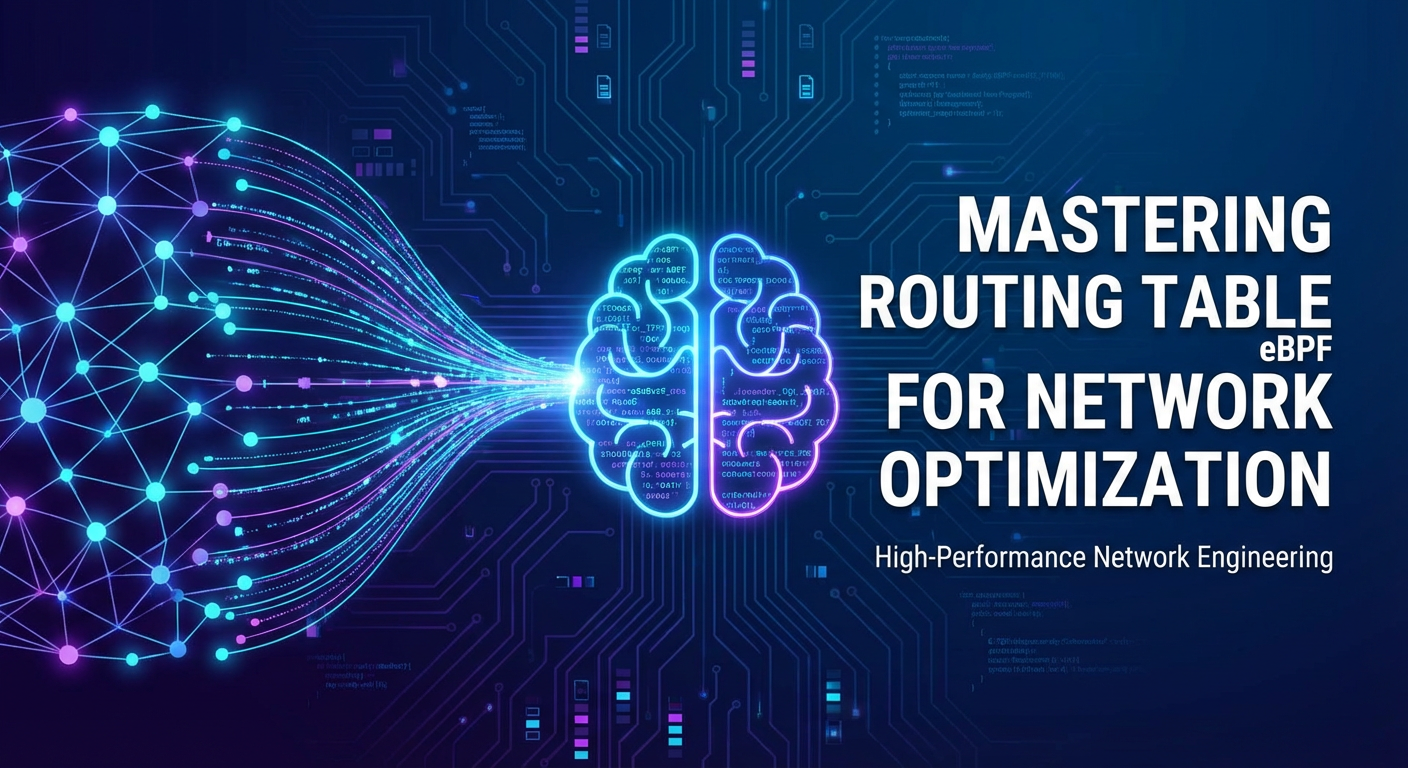 Mastering Routing Table eBPF for Network Optimization