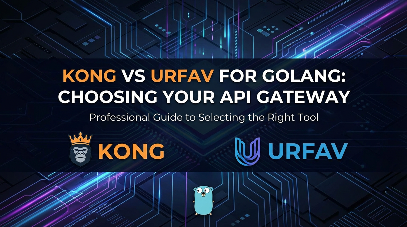 Kong vs Urfav for Golang: Choosing Your API Gateway