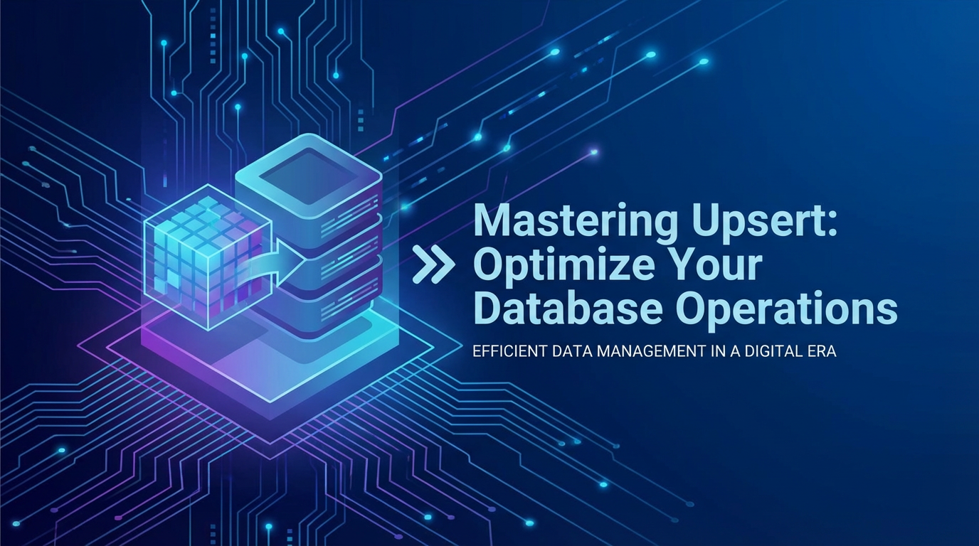 Mastering Upsert: Optimize Your Database Operations