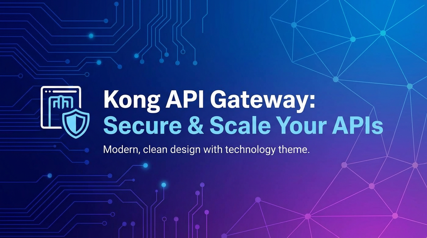 Kong API Gateway: Secure & Scale Your APIs