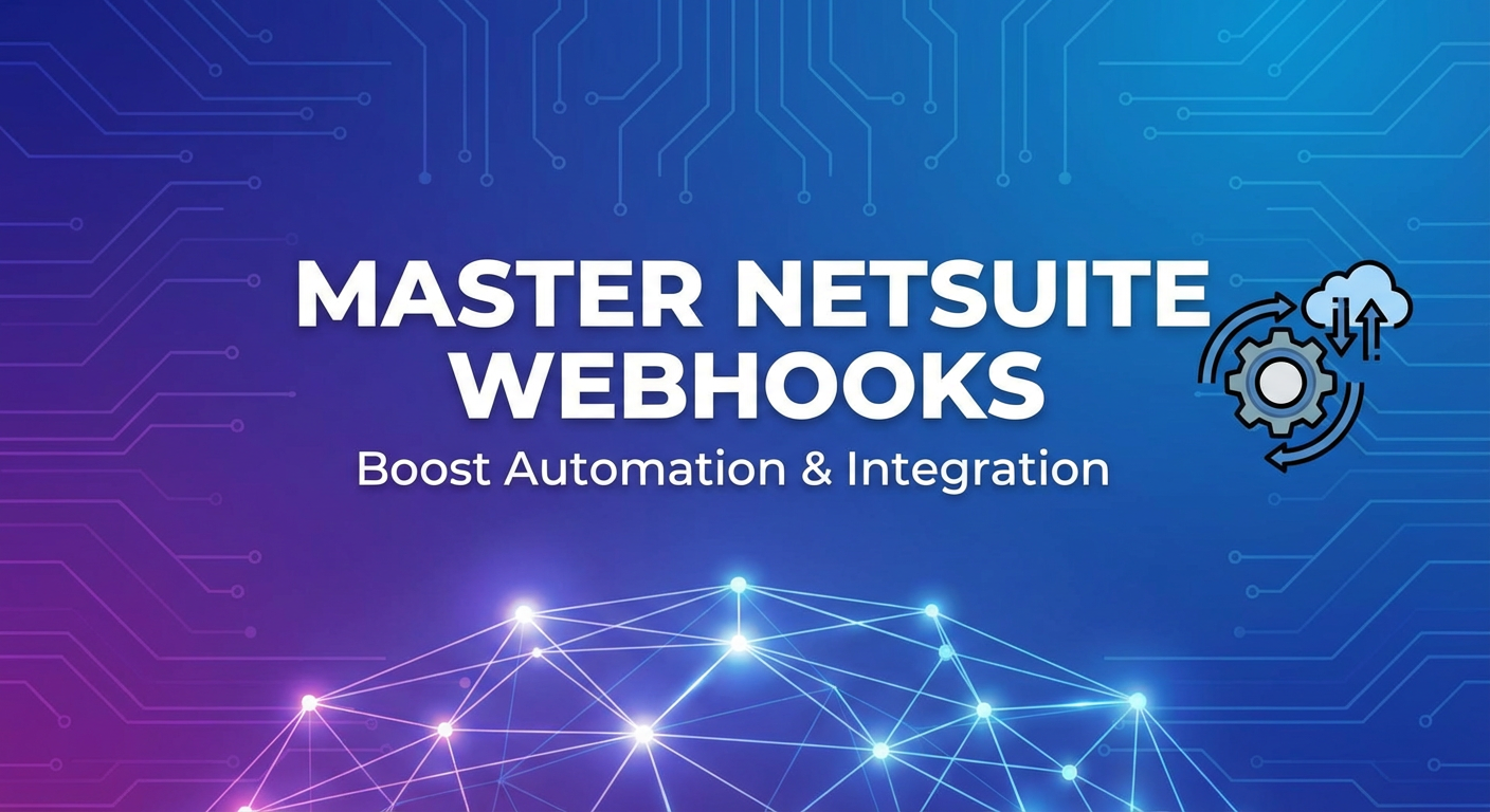Master NetSuite Webhooks: Boost Automation & Integration