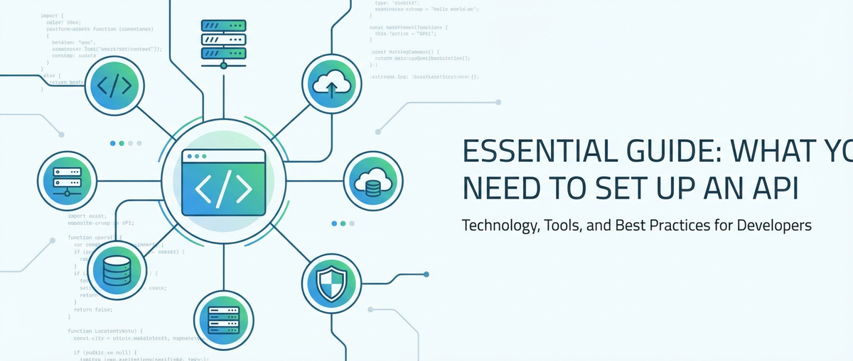 Essential Guide: What You Need to Set Up an API