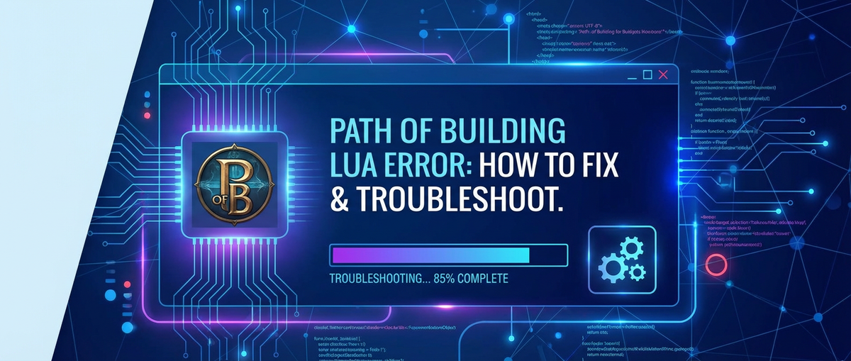 Path of Building Lua Error: How to Fix & Troubleshoot