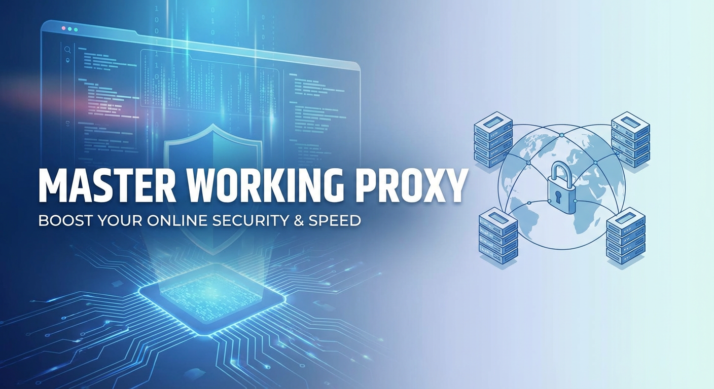 Master Working Proxy: Boost Your Online Security & Speed