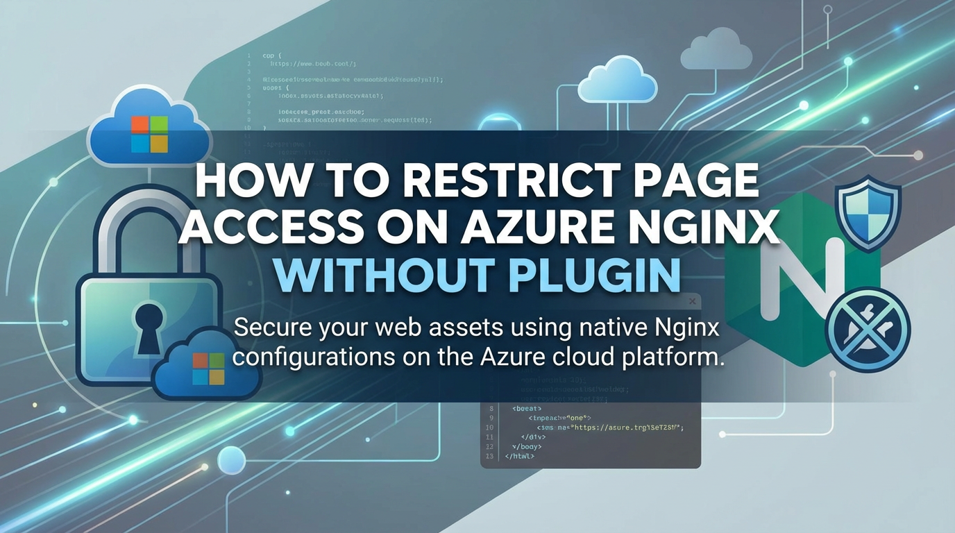 How to Restrict Page Access on Azure Nginx Without Plugin