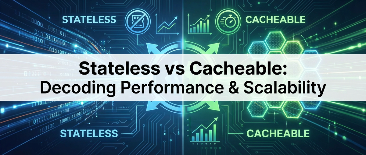 Stateless vs Cacheable: Decoding Performance & Scalability