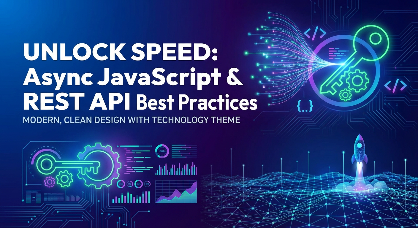 Unlock Speed: Async JavaScript & REST API Best Practices