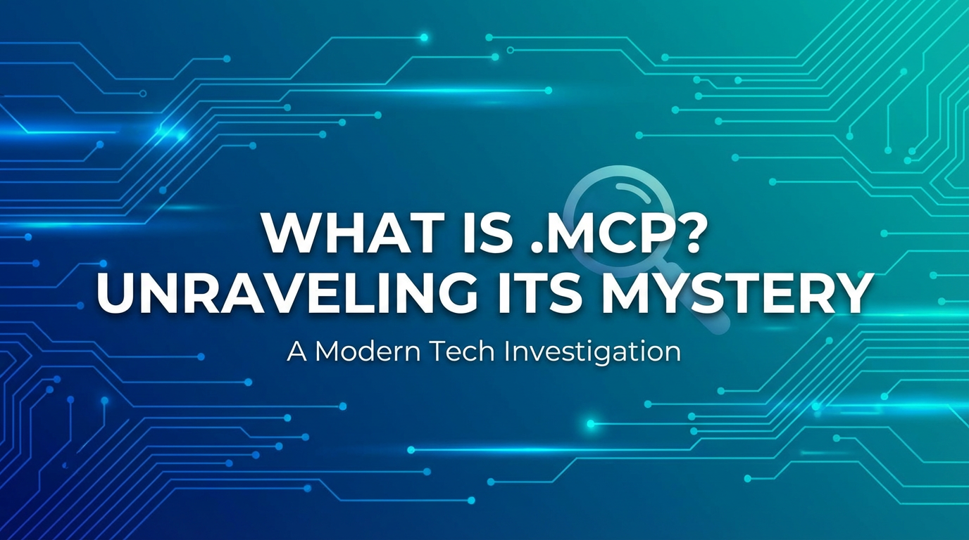 What is .mcp? Unraveling Its Mystery