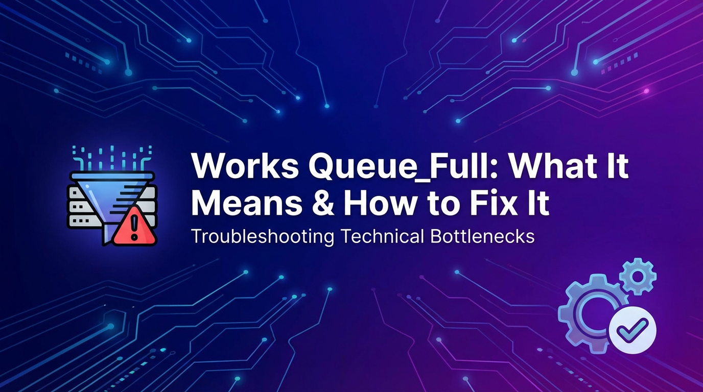 'Works Queue_Full': What It Means & How to Fix It