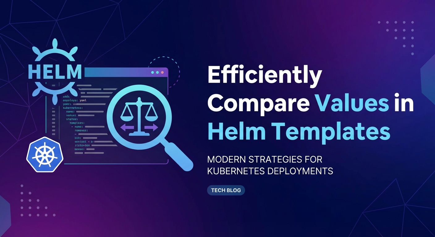 Efficiently Compare Values in Helm Templates