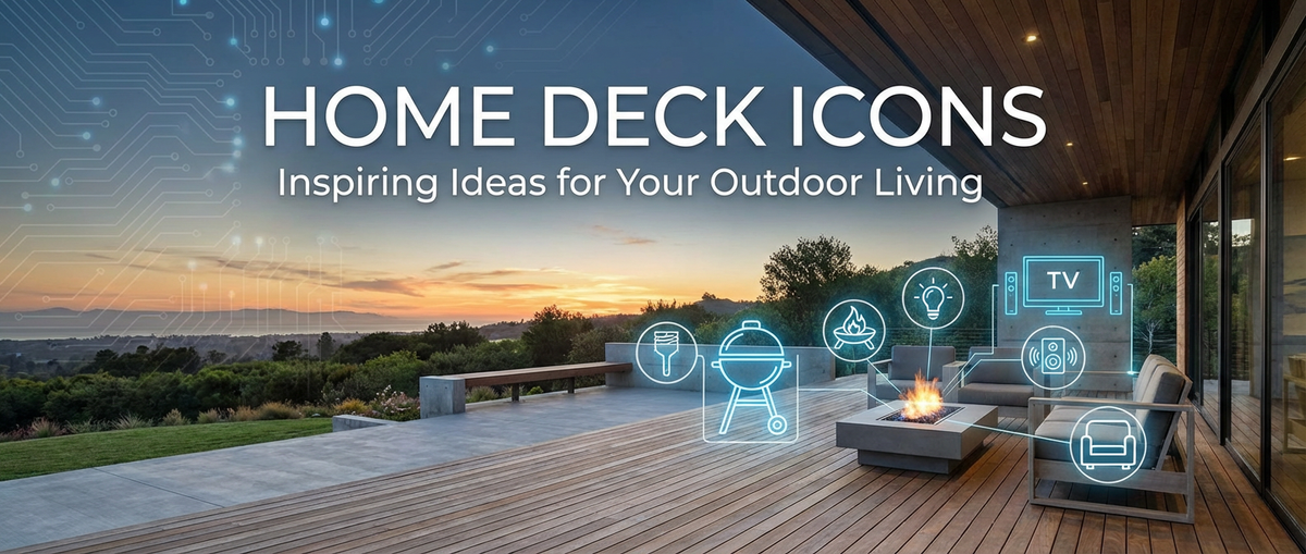 Home Deck Icons: Inspiring Ideas for Your Outdoor Living