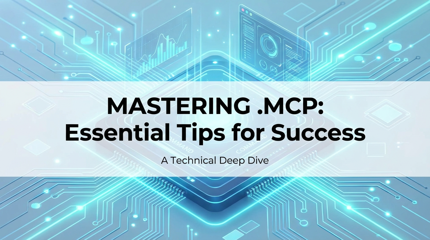 Mastering .mcp: Essential Tips for Success