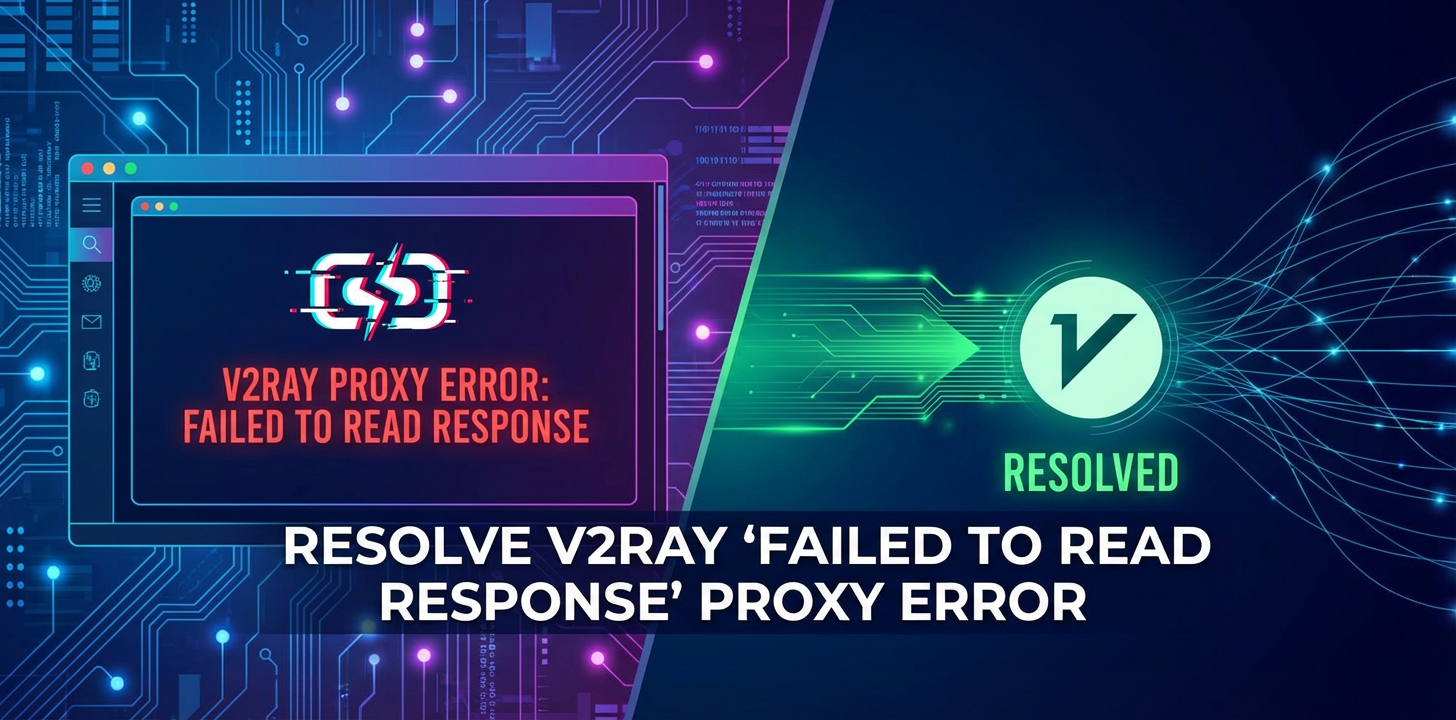 Resolve V2Ray 'Failed to Read Response' Proxy Error