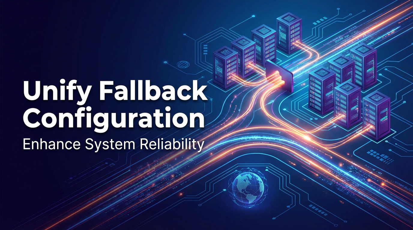 Unify Fallback Configuration: Enhance System Reliability