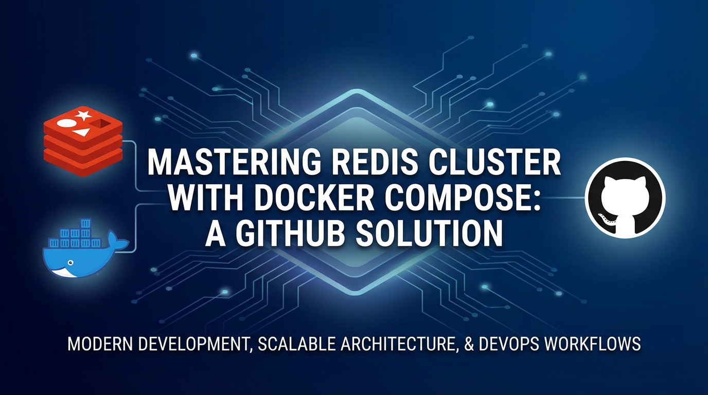 Mastering Redis Cluster with Docker Compose: A GitHub Solution