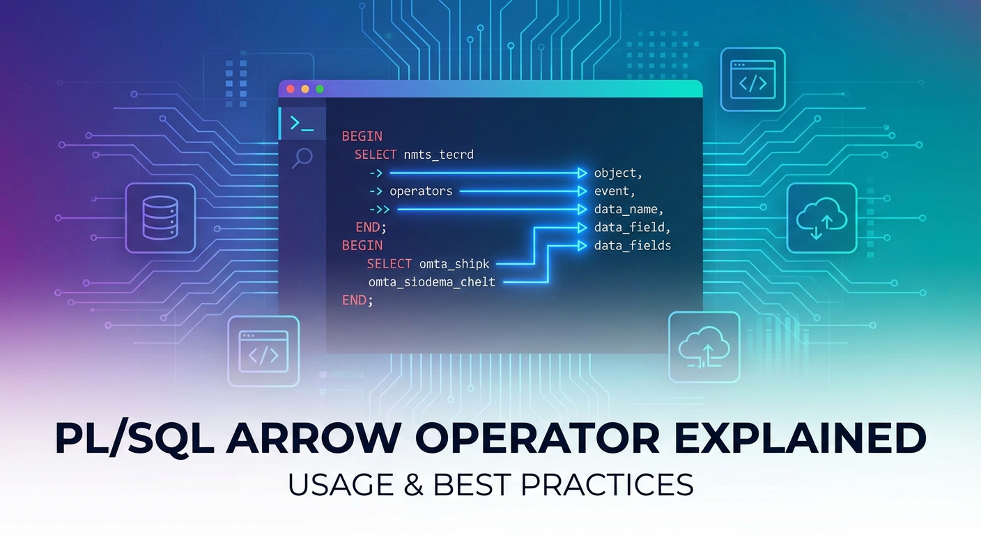 PL/SQL Arrow Operator Explained: Usage & Best Practices
